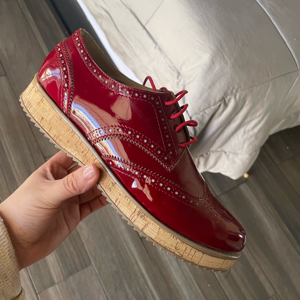 New Red Loafers